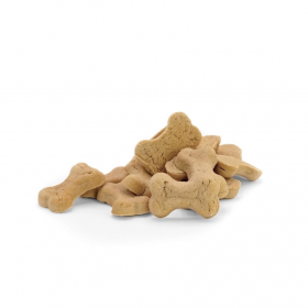 Хрупкави кучешки бисквитки RECORD BISCORE DOG BISCUITS OSSOTTI с миск от меса